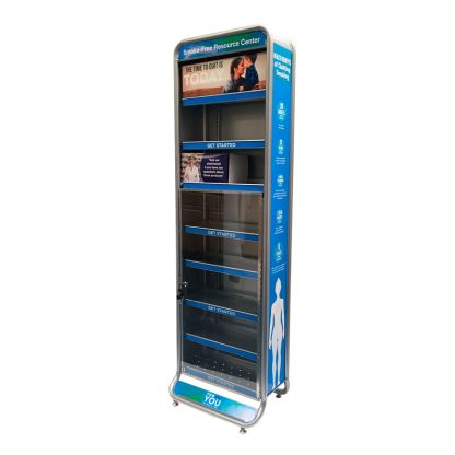 Tower Rack: Partial Locking Door Security Tower