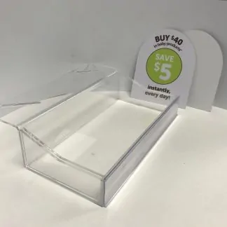 Acrylic Shelf Extender