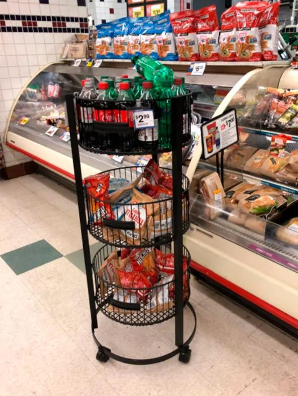 MOBILE STACKABLE BASKETS
